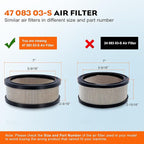 Hipa 47 083 03-S Air Filter for Kohler CH730-CH740 K301 K241 K321 K341 CH20 - Image 2