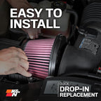 K&N Performance Diesel High-Flow Lifetime Engine Air Filter: Increase Power & - Image 8