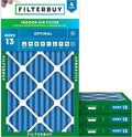 Filterbuy 14x30x2 Air Filter MERV 13 Optimal Smoke & Allergy Defense, by Filterbuy