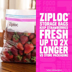 Ziploc Gallon Food Storage Bags, Stand-Up Bottom - Image 5