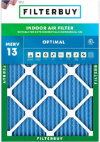 Filterbuy 30x36x1 Air Filter MERV 13 Optimal Smoke & Allergy Defense, by Filterbuy