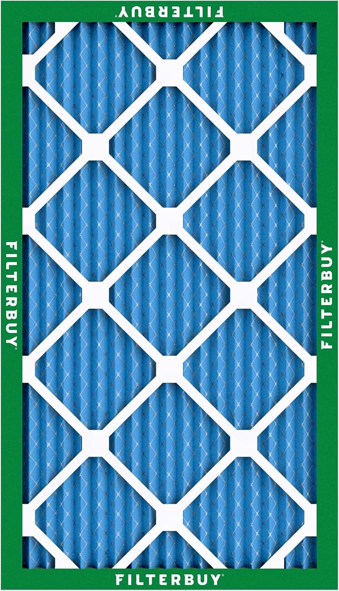 Filterbuy 16x25x1 Air Filter MERV 13 Optimal Smoke & Allergy Defense, - Image 9