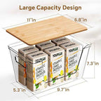 Criusia 2 Set Pantry Organizers and Storage