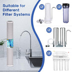 ICEPURE 1 Micron 20" x 2.5" Whole House CTO Carbon Sediment Water Filter - Image 8