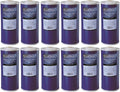 Bluonics 12-pack Carbon Water Filters GAC Granulated 4.5" x 10" by BLUONICS