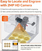 A1 Pro 10W Mini Laser Engraver - Image 2
