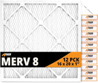 Tiger Tough 16x20x1 Air Filter MERV 8 MPR 600-800, High-Performance Pleated by TIGERTOUGHPRODUCTS