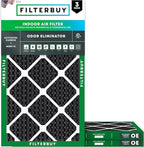 Filterbuy 18x30x1 Air Filter MERV 10 Odor & Allergy Defense by Filterbuy
