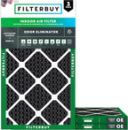 Filterbuy 10x20x1 Air Filter MERV 10 Odor & Allergy Defense by Filterbuy