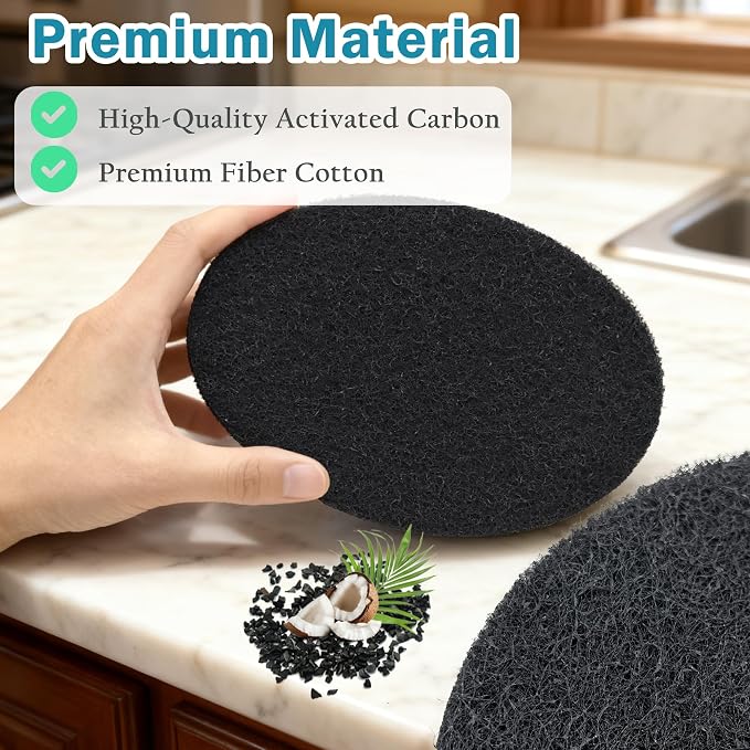 NewKe 6 Pack Natural Charcoal Filter Refills - Image 2