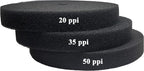 Aquarium Pond 5 Gallon Bucket DIY Bio Sponge Filter Media Pad Rounded 11x11 - Image 6