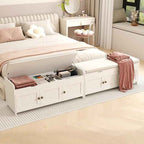 HOMEFORT 41.3" Shoe Bench with Lift Top Storage, Entryway Bench with Cushioned
