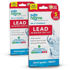 Safe Home® DIY Lead in Drinking Water Test Kit – Advanced Detection to 4 PPB – by SafeHomeWaterQualityTestKits