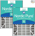 Nordic Pure 20x25x5 Air Bear Replacement 266649-102 MERV 14 Air Filters 2 Pack by NordicPure