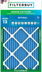 Filterbuy 10x30x1 Air Filter MERV 13 Optimal Smoke & Allergy Defense, by Filterbuy