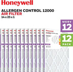 Honeywell 14x25x1 MERV 12 Electrostatic Pleated HVAC AC Furnace Air Filter | - Image 2