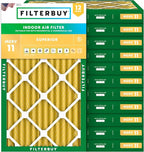 Filterbuy 18x30x2 Air Filter MERV 11 Superior Pet & Allergy Defense, by Filterbuy