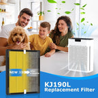 2 Pack KJ190L Filter Replacement Compatible - Image 8