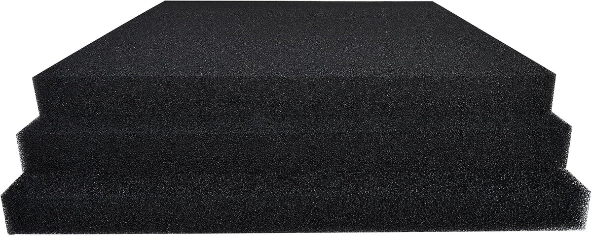 Hipanda 2 Pack Aquarium Bio Filter Sponge Pad 20"x20"x1.5",20PPI
