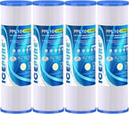ICEPURE 20 Micron 10" x 2.5" Pleated Sediment Cartridge Replacement Universal by ICEPURE