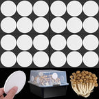 24 Pcs 2.5" Monotub Adhesive Filter Disks-3MM Thick Monotub Filter by Nkiy+Quen