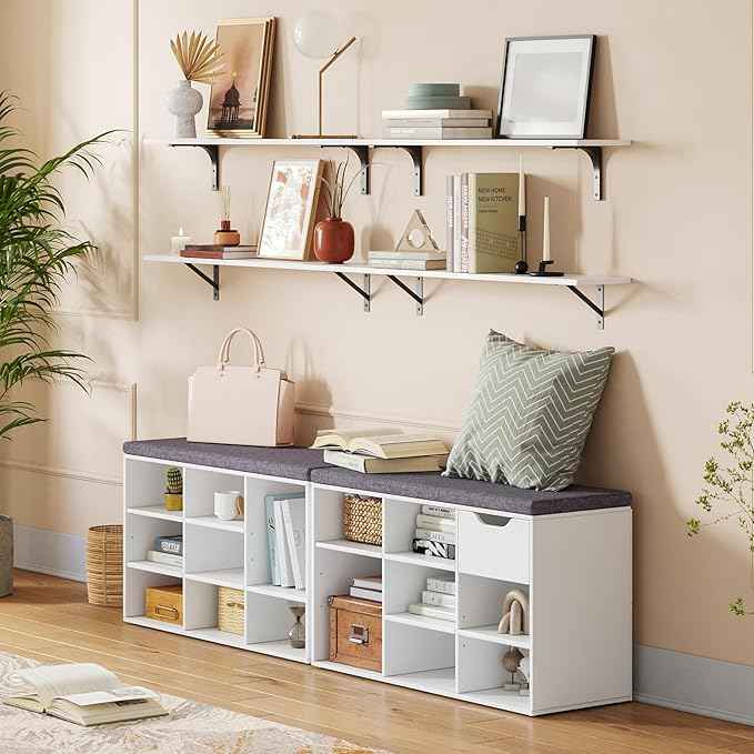 DINZI LVJ Shoe Storage Bench