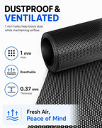 4 Pack Magnetic Mesh Vent Covers, 15.7 x 11.8 Inch Cut to Fit