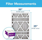 Filtrete 20x25x4, AC Furnace Air Filter, MPR 1550 DP, Healthy Living Ultra - Image 2