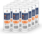 Aquaboon 5 Micron 10 x 2.5 Carbon Block Water Filter Cartridge CTO Whole House by Aquaboon