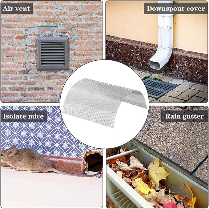 Stainless Steel Woven Wire Mesh Stainless Steel Woven Wire Mesh 14 Mesh Rodent - Image 5