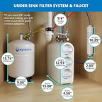 Aquasana SmartFlow® Reverse Osmosis Water Filter | RO Under Sink System | WQA - Image 9