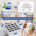 AMI PARTS W10311524 AIR1 Fresh Flow Air Filter & W10346771A Produce Preserver - Image 5