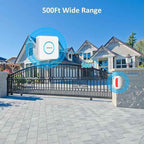 Motion Sensor Door Chime, Wireless Motion Detector Alarm Indoor, Business Entry