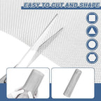 uxcell 20 Mesh 39" x 12" Woven Wire Mesh, 304 Stainless Steel Air Vent Filter - Image 4