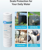 AQUA CREST AP110 5 Micron 10"x2.5" String Wound Whole House Water Filter - Image 8
