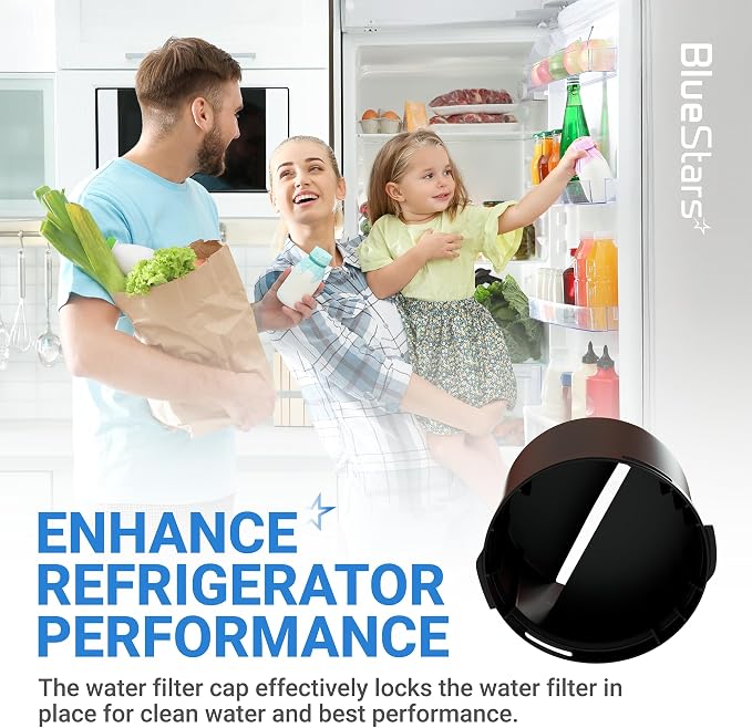 BlueStars 2260518B 2260502B Refrigerator Water Filter Cap Replacement – - Image 3