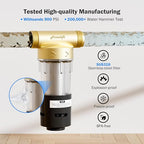 Frizzlife 40&100 Micron Spin Down Sediment Filter - Image 5