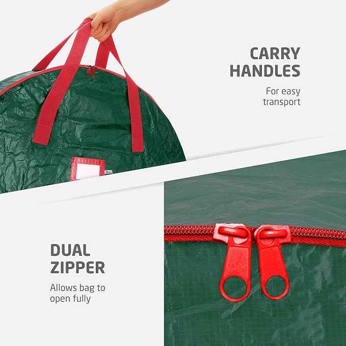 ZOBER Christmas Wreath Storage Container 30 Inch