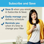 Filtrete 16x25x4, AC Furnace Air Filter, MPR 1550 DP, Healthy Living Ultra - Image 5