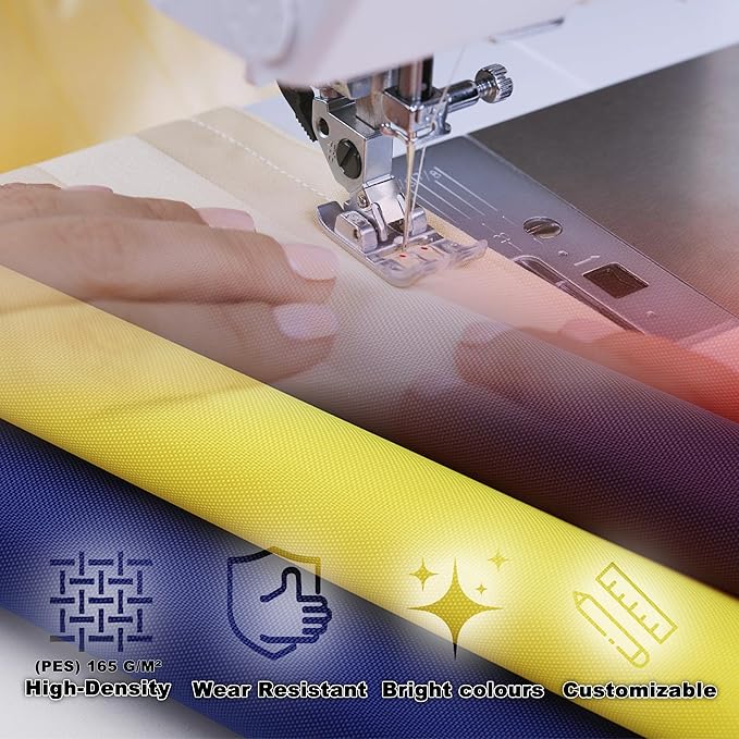 Privacy Fence 2.6' x 13.1' UV-Protection Wind-Resistant Balcony Privacy - Image 3