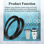 Diaphragm Gasket, Fit for Hayward Perflex DECX5000G, EC50AC Series Extended DE - Image 4