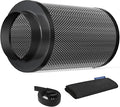 Air Carbon Filter 6 Inch, Smellines Control Removes 3X More Odors Contaminants. by HYDROWE