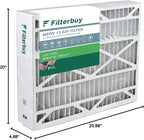 Filterbuy 20x26x5 Air Filter MERV 13 Optimal Smoke & Allergy Defense, Pleated - Image 10