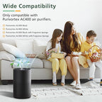 2 Pack AC400 Air Purifi-ers Replacement Filt-er - Image 2