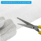 PATIKIL 40" L x 10" W Woven Wire Mesh, 6 Mesh 316L Stainless Steel Air Vent - Image 4