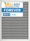 14x18x1 HVAC Furnace Air Filter, Lasts a Lifetime, the Last HVAC Filter You by MGCADI