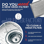 Air Filter Factory Mesh Filter 123324‐004, TRN123324004 Replacement - Image 3