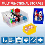 Akro-Mils 30220 AkroBins Plastic Storage Bins, Space-Saving Stackable Bins