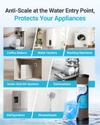 AQUA CREST 1 Micron 2.5"x10" Whole House CTO Carbon Water Filter Cartridge - Image 6