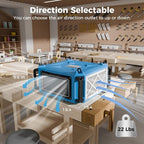 ALORAIR Hanging 270° Intake Air Filtration Systems Woodworking Remote Control - Image 4
